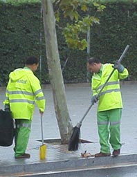 LA PRIMERA BRIGADA DE LIMPIEZA PONE EL LISTON MUY ALTO